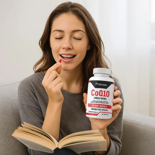 Vista 4 de Probase Nutrition CoQ10 (Ubiquinona) 30 cápsulas de suministro para 30 días