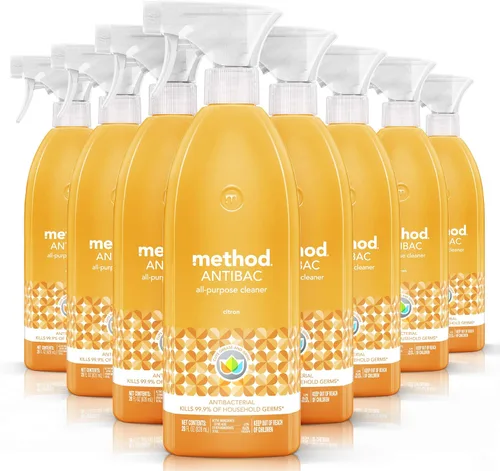 Vista 13 de Method Spray limpiador antibacteriano multiusos, cítrico, mata el 99.9% de los gérmenes domésticos, 28 onzas líquidas