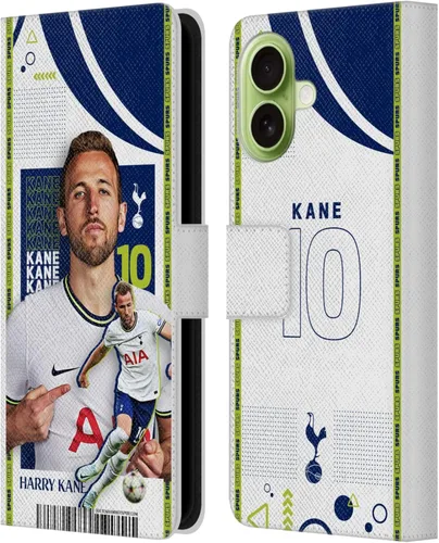 Vista 40 de Head Case Designs Officially Licensed Tottenham Hotspur F.C. Cristian Romero 2022/23 First Team Leather Wallet Case Compatible with Apple iPhone 11
