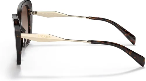Vista 2 de Prada PR 03YS 2AU6S1 Tortoise - Gafas de sol de mariposa de plástico, lente marrón degradado, Carey
