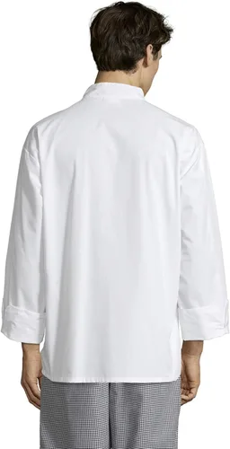 Vista 2 de Uncommon Threads Abrigo de Chef para Mujer 10 Btn 5.25oz