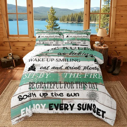 Vista 15 de Erosebridal Juego de edredón de ancla náutica, juego de ropa de cama con brújula oceánica, tamaño individual para niños, adolescentes y adultos