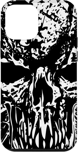 Vista 16 de Grindcore Occult Horror Skull Art Death Metal Thrash Metal Case for iPhone 16