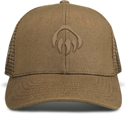 Vista 23 de Wolverine Gorra Trucker Parte trasera de malla Snapback Ajustable Resistente Duradero Workwear 1883 - Oliva negra