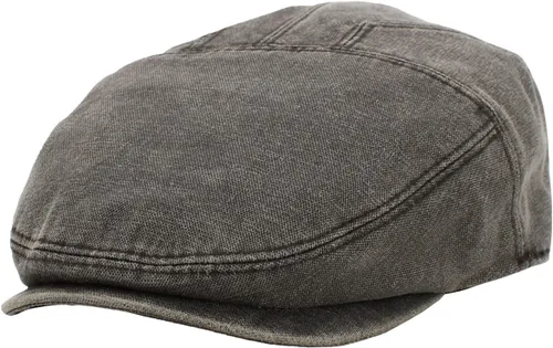 Vista 13 de KBETHOS Gorras clásicas de periódicos de la colección Ivy de Ascot de cuero fabricadas en Estados Unidos