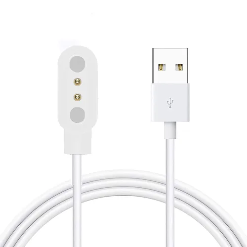 Vista 9 de Lamshaw Compatible con el cargador de reloj inteligente LIGE K57, cable de carga USB magnético de repuesto compatible con relojes inteligentes Negro