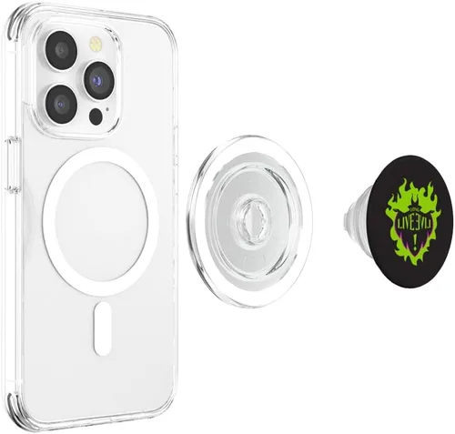 Vista 4 de Disney Descendants Maléfica Long Live Evil PopSockets MagSafe PopGrip para iPhone