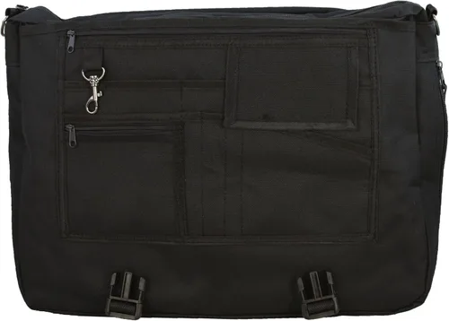 Vista 3 de Maletín extensible Deluxe, Negro -, Mensajero