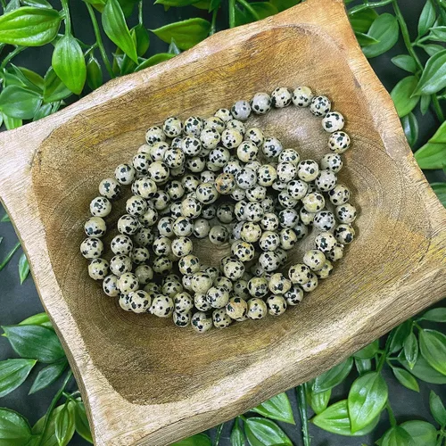 Vista 86 de Gem Avenue Handmade Round Bead Stretch Bracelet Unisex Natural Stone Beaded Jewelry for Men & Women, Elastic Wristband for Daily Wear