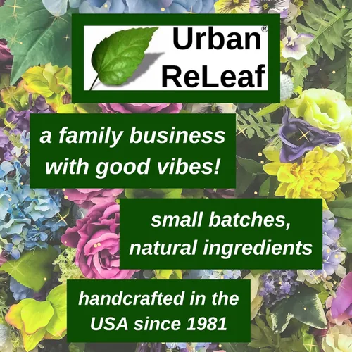 Vista 8 de Urban ReLeaf Solución de alivio de piercings. Limpia, calma y cura suavemente los piercings nuevos, irritados y queloides. Sal marina 100% natural