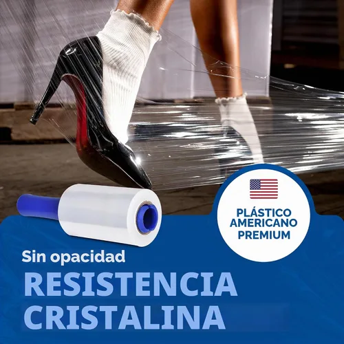 Vista 5 de International Plastics Co. - Envoltura elástica de 5 pulgadas con mango