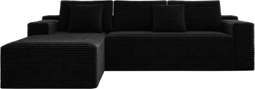 Vista 5 de 68.9" Sectional Couches, Upholstered Modular Compressed Couch, Plush Corduroy Fabric, 2PC Free Combination, No Assembly Required for Living