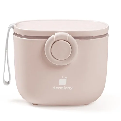 Vista 8 de Termichy Dispensador de fórmula para bebés, dispensador portátil de leche en polvo con asa de transporte y cuchara para viajes actividades al aire