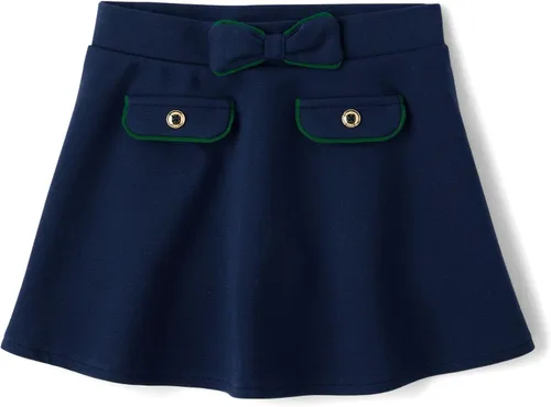 Vista 6 de Gymboree Falda pantalón de punto Ponte para niñas y niñas pequeñas Arco negro