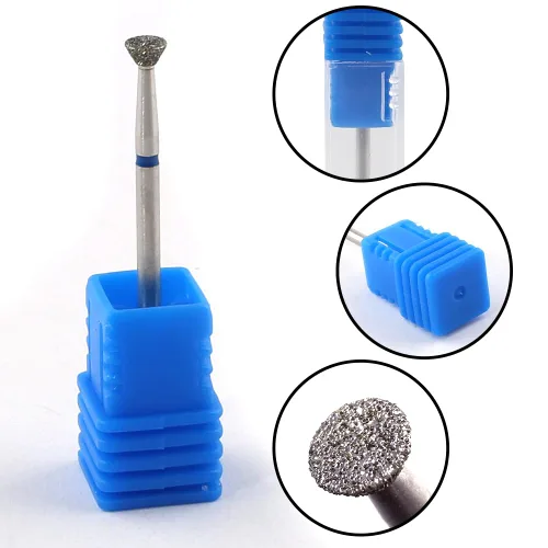 Vista 2 de Disco de lijado de uñas para uñas acrílicas, broca eléctrica de uñas, brocas de cutícula para uñas, removedor de callos de pies, suministros