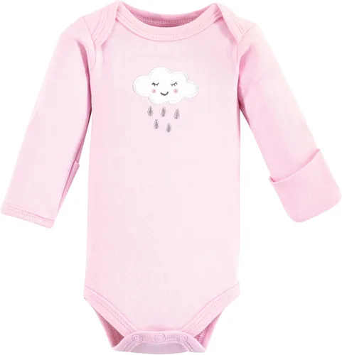 Vista 2 de Little Treasure Luvable Friends - Body de manga larga prematuro (3 unidades)