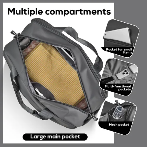 Vista 5 de Joyway Bolsas de viaje, Gris, Bolsa de viaje