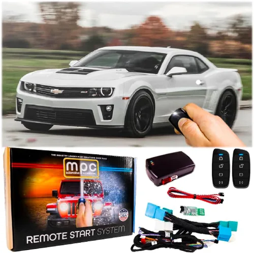 Vista 8 de MPC Arranque remoto compatible con Chevrolet Camaro 2010-2015 Plugin T-Harness - (2) controles remotos de 1 botón de rango extendido - Alcance