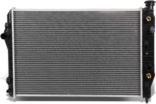 Vista 7 de DNA Motoring OEM-RA-13097 Radiador de núcleo de aluminio estilo OE de 1 fila compatible con 09-11 Pontiac G3 / Aveo5 AT, 23-5/8 pulgadas de ancho x