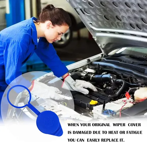 Vista 5 de Tapa de depósito de líquido para limpiaparabrisas - KT1Z17632A, CP9Z-17A605-A, repuesto para Ford Focus 2012-2018