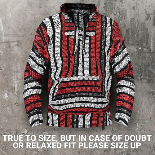 Vista 5 de Sudadera con capucha Mexicana Baja Suéter clásico con alfombra de droga Sudadera Baja para hombres y mujeres Opciones de tallas grandes y hombres