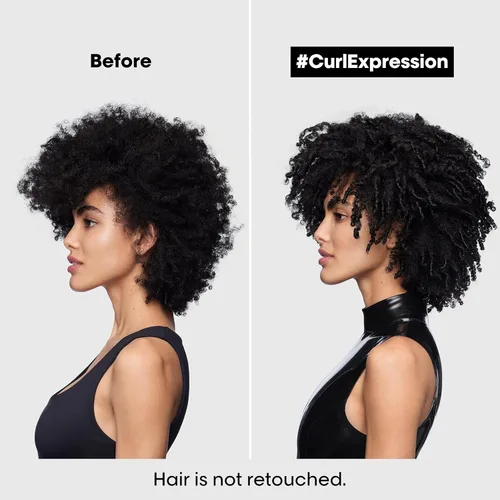 Vista 4 de L'Oréal Professionnel Paris Mascarilla Curl Expression - Hidrata y desenreda para tipos de cabello rizado y enrollado, añade brillo, sin parabenos