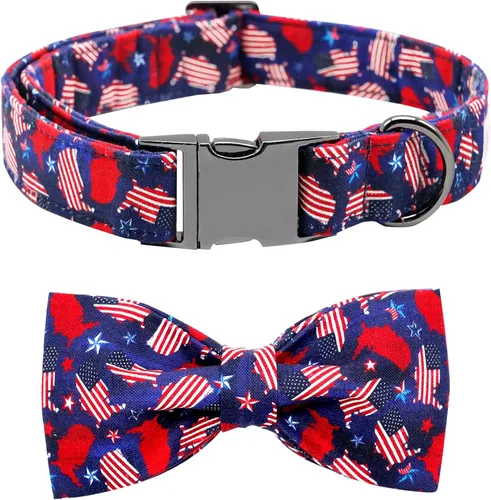 Vista 14 de Collar para perro, con estampado de tiburón, collar para cachorro, collar para mascotas, collar de lazo para perros, suave, duradero, ajustable