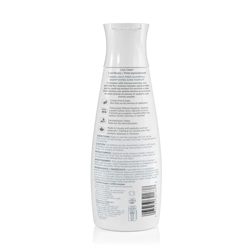 Vista 2 de Live Clean Champú hipoalergénico sensible 11.8 fl oz/12 fl.oz