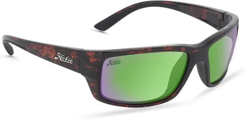 Vista 12 de Hobie Snook Men's Polarized Wrap Sport Sunglasses – Large Fit, Full-Coverage, Floatable Frames, Multiple Lens Options