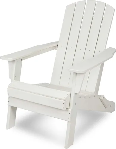 Vista 15 de Shine Company Coastal Modern - Silla Adirondack para todo tipo de clima, Aruba