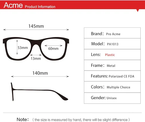 Vista 5 de Pro Acme Trendy Oversized Polarized Aviator Sunglasses for Women Men Stylish Metal Frame with Triangle Notches