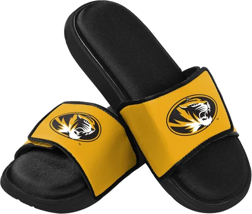 Vista 186 de FOCO Sandalias deportivas de espuma para ducha con logotipo de equipo universitario de la NCAA para hombre