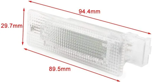 Vista 2 de Luz LED interior para maletero de maletero compatible con/repuesto para Golf MK5 MK6 MK7 GTI EOS Jetta Passat CC B6 B7 B8