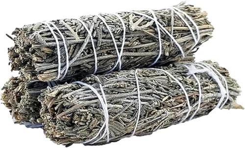 Vista 9 de Ancientveda Essential Sage - Paquete de 3 ramas aromáticas