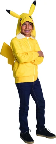 Vista 3 de Rubie's Pokemon - Pikachu Hoodie with Tail - Tween Costume