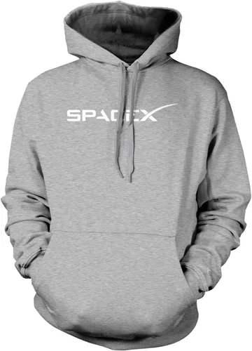 Vista 4 de Tcombo SpaceX - Sudadera unisex con capucha Outer Space Negro