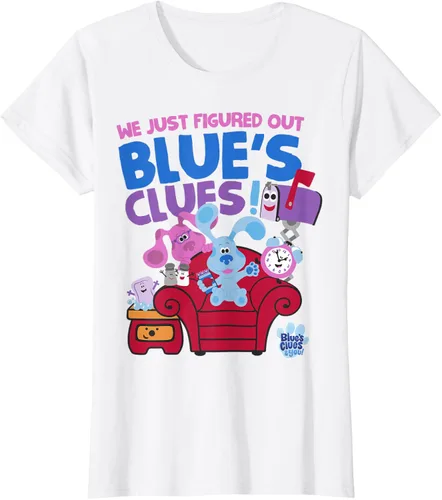 Vista 17 de Blue's Clues & You Group Shot Just Figured Out Blue's Clues Camiseta Negro