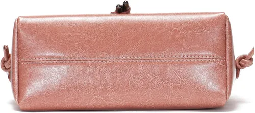 Vista 4 de JeHouze Bolso bandolera bandolera de cuero para mujer