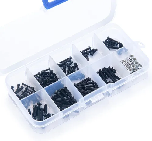 Vista 6 de Kit de tornillos RC Juego de herramientas de reparación RC para hardware para 1/18 TRX4M RC Crawler Car