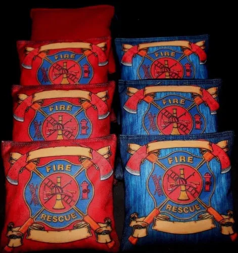 Vista 3 de BackYardGamesUSA Lobster and Crabs Nautical Set of 8 Regulation Cornhole Game Toss Bags