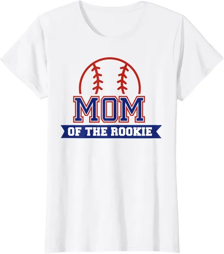 Vista 26 de Mom of Rookie - Camiseta de béisbol para primer cumpleaños, Blanco