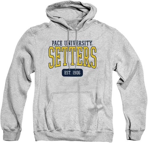 Vista 13 de LOGOVISION Colección de sudaderas con capucha unisex con diseño oficial de Collegiate Est. Date para hombres y mujeres