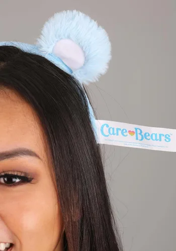 Vista 6 de Care Bears - Kit de disfraz de orejas de oso gruñón y parche para adultos con diadema y parche termoadhesivo