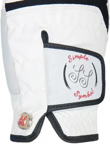 Vista 15 de Guantes de golf para hombre, cuero sintético de alta calidad, agarre estable, paquete de dos