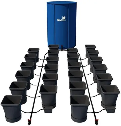 Vista 16 de AutoPot Sistema de 12 ollas XL con macetas de plástico de 6.6 galones y FlexiTank de 60 galones, sistema hidropónico de riego automático alimentado