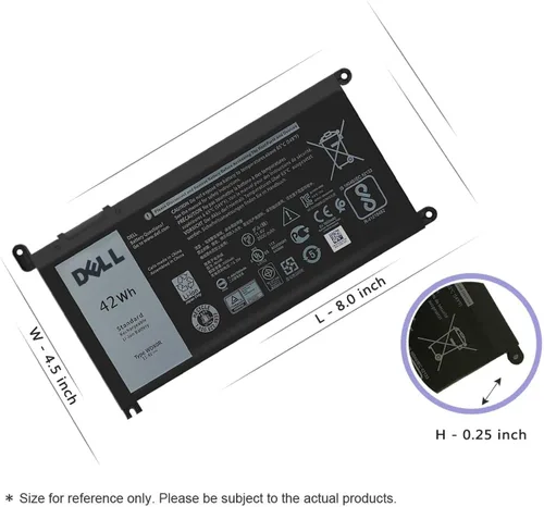 Vista 3 de DELL WDX0R Batería para Inspiron 15 7579 7573 7560 7569 7570 7580 5565 5567 5568 5570 5578 5579 5770 7586 13 7375 736888 7378 5368 5378 5379 17 5765