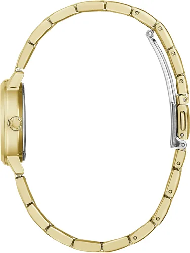Vista 2 de GUESS Reloj de diamante pequeño de 0984in Oro