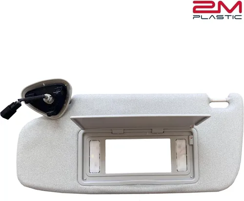 Vista 6 de Visera solar para Chevy Blazer S10 1995-2005 para conductor y pasajero, calidad de equipo original (gris + claro)