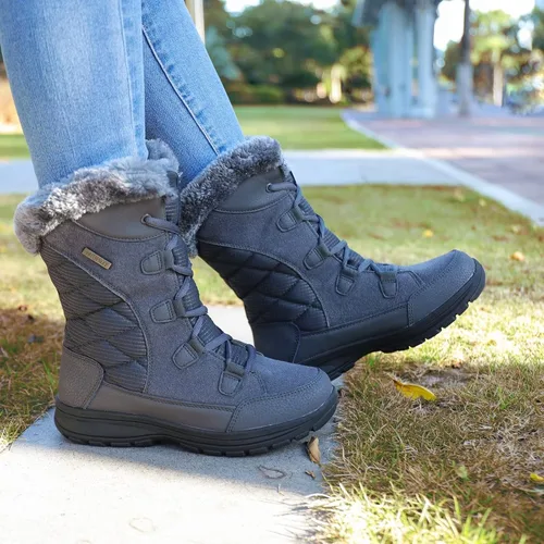 Vista 2 de Botas de nieve impermeables para mujer