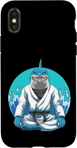 Vista 5 de Funda para iPhone 16 Jiu Jitsu Shark